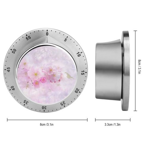 yanfind Timer Flowers Cherry  Flowers Cherry Tree Girly Spring 60 Minutes Mechanical Visual Timer