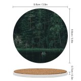 yanfind Ceramic Coasters (round) Papineau-Labelle Fir Images Land Wallpapers Wildlife Boat Plant Lake Outdoors Tree Free Family Game Intellectual Educational Game Jigsaw Puzzle Toy Set