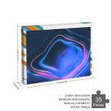 yanfind Picture Puzzle Motion Wind Surreal Light Sea Morphing Distorted Softness Craft Mixing Defocused Family Game Intellectual Educational Game Jigsaw Puzzle Toy Set