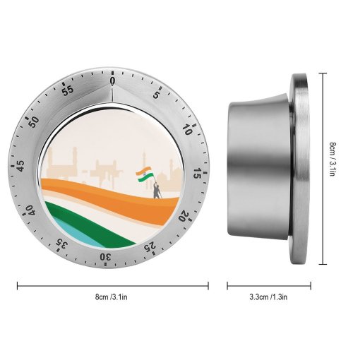 yanfind Timer AufaitUX Celebrations Indian Flag Independence India August Th Tricolor Fort 60 Minutes Mechanical Visual Timer