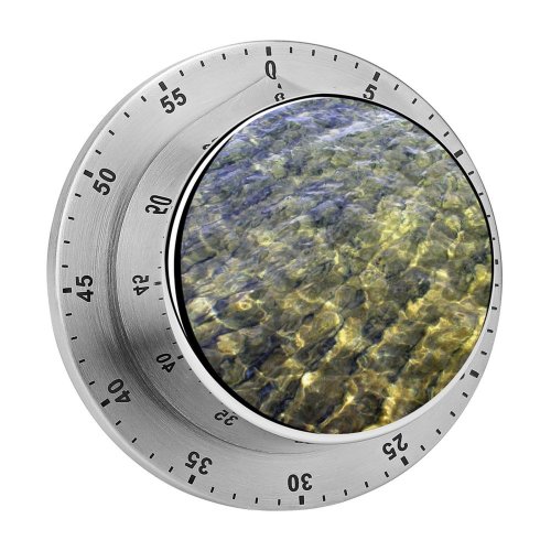 yanfind Timer Texture Lake Tahoe Nevada Ripple Ripples Sand Algae Rock Seaweed Plant 60 Minutes Mechanical Visual Timer