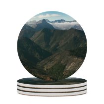 yanfind Ceramic Coasters (round) Fir Images Land Wallpapers Plant  Travel Outdoors Tree Beauty Slope Natural Family Game Intellectual Educational Game Jigsaw Puzzle Toy Set