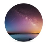 yanfind Ceramic Coasters (round) Images Space Aurora Night HQ Rye Landscape Way Sky Wallpapers Galaxy States Family Game Intellectual Educational Game Jigsaw Puzzle Toy Set