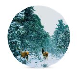 yanfind Ceramic Coasters (round) Fir Images Canyon Phone Snow Wallpapers Wildlife Plant Outdoors Tree Antelope Free Family Game Intellectual Educational Game Jigsaw Puzzle Toy Set