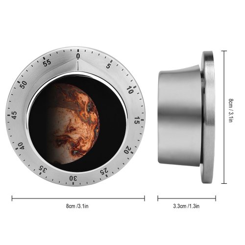 yanfind Timer Daniel Olah Space Black Dark Planet Astronomy Outer Space 60 Minutes Mechanical Visual Timer