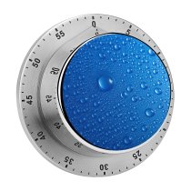 yanfind Timer Droplets Drops 60 Minutes Mechanical Visual Timer