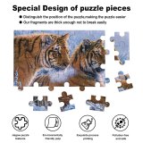 yanfind Picture Puzzle Pair Frozen Winter Snow Big Cats Family Game Intellectual Educational Game Jigsaw Puzzle Toy Set