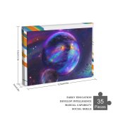yanfind Picture Puzzle Stu Ballinger Space Spheres Cosmos Nebula Colorful Glowing Rainbow Family Game Intellectual Educational Game Jigsaw Puzzle Toy Set
