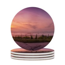 yanfind Ceramic Coasters (round) Images Landscape Sky Wallpapers Dusk Plant Outdoors Tree Scenery Stock Free Warm Family Game Intellectual Educational Game Jigsaw Puzzle Toy Set