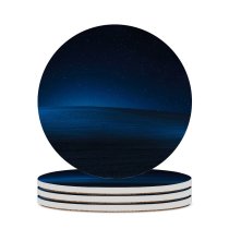 yanfind Ceramic Coasters (round)  XP Landscape Hills Dark Night Family Game Intellectual Educational Game Jigsaw Puzzle Toy Set