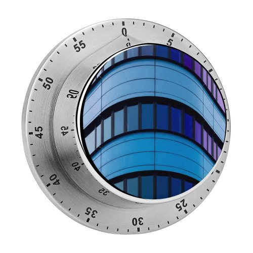 yanfind Timer Rob Oo Architecture Rijn  Arnhem Netherlands Curve Patterns Glass Building Purple 60 Minutes Mechanical Visual Timer