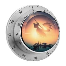 yanfind Timer Thiago Garcia Fantasy  Boats Planet Surreal 60 Minutes Mechanical Visual Timer