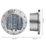 yanfind Timer Europe Coniferous Lifestyles Tree Hiking Snow Warm Snowcapped Forest Young Norway Scenics 60 Minutes Mechanical Visual Timer