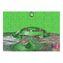 yanfind Picture Puzzle Colour Play Playing Art Fantasy Artistic Drop Liquid Dew Bubble Macro Moisture Family Game Intellectual Educational Game Jigsaw Puzzle Toy Set