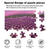 yanfind Picture Puzzle Talip ÇETİN Lavender Fields Landscape Sky Garden Family Game Intellectual Educational Game Jigsaw Puzzle Toy Set