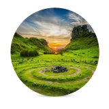 yanfind Ceramic Coasters (round) Images Place  HQ Grassland Landscape Grass Wallpapers Fantasy  Outdoors Scenery Family Game Intellectual Educational Game Jigsaw Puzzle Toy Set
