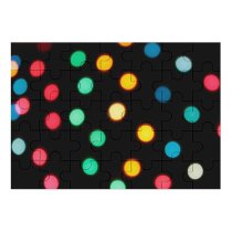 yanfind Picture Puzzle Abstract  Circles Coloured Colrs Detail Diwalilights Dots Focus Frontview Interierscene Lights Family Game Intellectual Educational Game Jigsaw Puzzle Toy Set