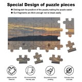 yanfind Picture Puzzle Dusk Chinese Summer Architecture Horizon Building UNESCO  Sea Tranquil Classical Games002 Family Game Intellectual Educational Game Jigsaw Puzzle Toy Set