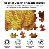 yanfind Picture Puzzle Leaf Tree Texture Autumn Season Fall Gold Plant Macro Family Game Intellectual Educational Game Jigsaw Puzzle Toy Set