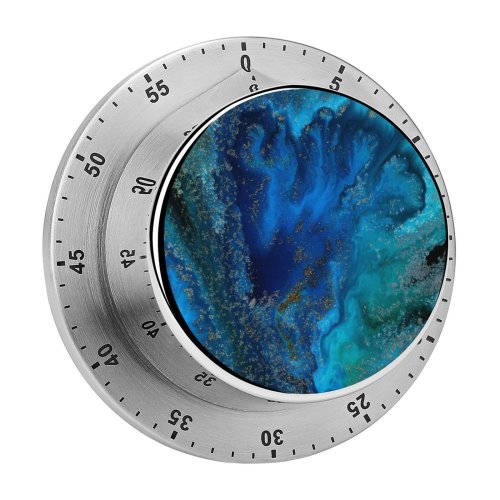 yanfind Timer Robert Kohlhuber Abstract Liquid Art Macro Patterns 60 Minutes Mechanical Visual Timer