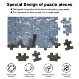 yanfind Picture Puzzle  Lake Shore Waterside Beautiful Bird Ducks Geese Swans Grass Family Beak Family Game Intellectual Educational Game Jigsaw Puzzle Toy Set