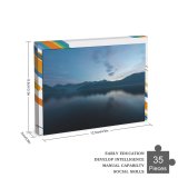 yanfind Picture Puzzle Olivier Miche Landscape Morning Dawn Tranquility Scenery Mountains River Switzerland Family Game Intellectual Educational Game Jigsaw Puzzle Toy Set