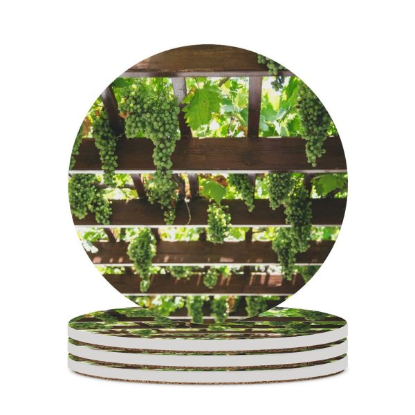 yanfind Ceramic Coasters (round) Images Flora  Vineyard Grapes Faistos Plant  Fruits Stock Free Wine Family Game Intellectual Educational Game Jigsaw Puzzle Toy Set