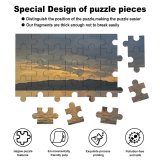yanfind Picture Puzzle Dusk Chinese Summer Architecture Horizon Building UNESCO  Sea Tranquil Classical Games003 Family Game Intellectual Educational Game Jigsaw Puzzle Toy Set