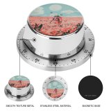 yanfind Timer Fantasy SciFi Astronaut NASA Flower Garden Butterflies Surreal  Clouds 60 Minutes Mechanical Visual Timer