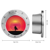 yanfind Timer Jorge Hardt Movies Minimal Mandalorian Artwork Silhouette 60 Minutes Mechanical Visual Timer