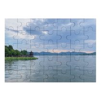 yanfind Picture Puzzle Dusk Chinese Cultures Summer Architecture Tree Building UNESCO Tranquil Classical Games Landscape002 Family Game Intellectual Educational Game Jigsaw Puzzle Toy Set