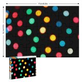 yanfind Picture Puzzle Abstract  Circles Coloured Colrs Detail Diwalilights Dots Focus Frontview Interierscene Lights Family Game Intellectual Educational Game Jigsaw Puzzle Toy Set