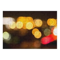 yanfind Picture Puzzle Bokeh Abstract Texture Backdrop Textural  Blurs Blurred Blurriness Circles Circular Round Family Game Intellectual Educational Game Jigsaw Puzzle Toy Set