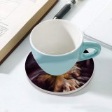 yanfind Ceramic Coasters (round) Images Space Movement Fractal HQ Texture Wallpapers Cool Free Art Pictures Family Game Intellectual Educational Game Jigsaw Puzzle Toy Set