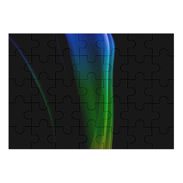 yanfind Picture Puzzle Abstract  Aroma Art Curve Dynamic Elegant Flow form Incense Magic Motion#368 Family Game Intellectual Educational Game Jigsaw Puzzle Toy Set
