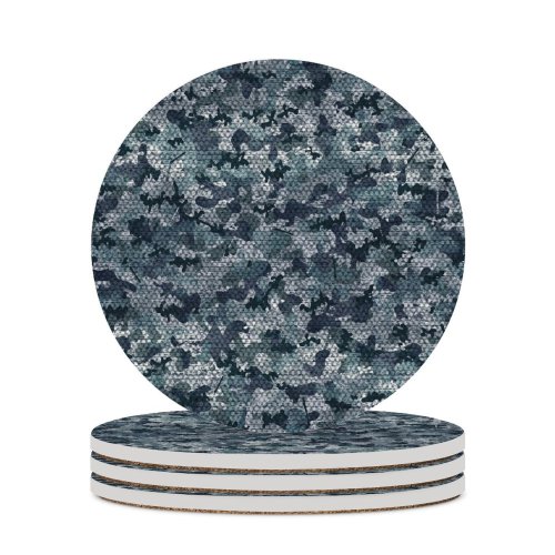 yanfind Ceramic Coasters (round) Crumpled Sailor Seamless Sea Digitally Wrinkled Uniform Warship Militant Canvas Generated Ship Family Game Intellectual Educational Game Jigsaw Puzzle Toy Set