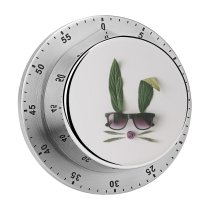 yanfind Timer Abstract Pet   Little Bunny Idea Above Overhead Fur Colorful Minimal 60 Minutes Mechanical Visual Timer