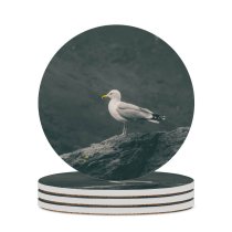 yanfind Ceramic Coasters (round) Shoreline Images Feathers Shore Seagull Wild Bill Wallpapers Sea Wildlife Stock Free Family Game Intellectual Educational Game Jigsaw Puzzle Toy Set