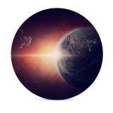 yanfind Ceramic Coasters (round) Comfreak Space  Planet Universe Space Travel Space Adventure Astronaut  Light Family Game Intellectual Educational Game Jigsaw Puzzle Toy Set