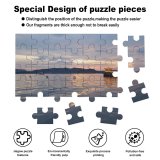 yanfind Picture Puzzle Dusk Chinese Summer Architecture Horizon Building UNESCO  Sea Tranquil Classical Games001 Family Game Intellectual Educational Game Jigsaw Puzzle Toy Set