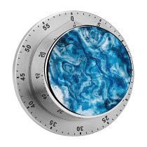 yanfind Timer Motion Clean Wind Light Watercolor Sea Craft Vibrant Chaos Painterly Turquoise Sky 60 Minutes Mechanical Visual Timer