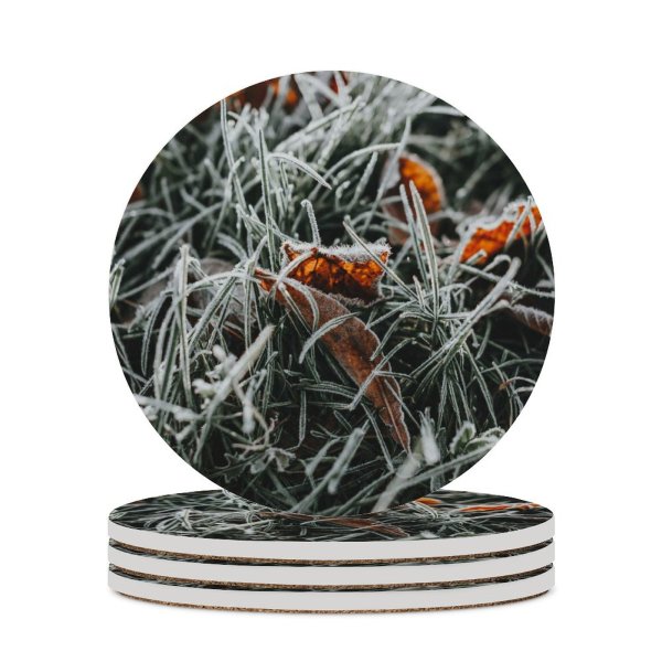 yanfind Ceramic Coasters (round) Ground Images Munich Freezing Frost Snow Wallpapers Bavaria München Travel Outdoors Rime Family Game Intellectual Educational Game Jigsaw Puzzle Toy Set