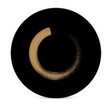 yanfind Ceramic Coasters (round) Motion Simplicity Studio Above Watercolor Classical  Stroke Craft Vitality Retro Gold002 Family Game Intellectual Educational Game Jigsaw Puzzle Toy Set