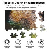 yanfind Picture Puzzle Dandelion Flowers Macro Dew Drops Colorful Bokeh 5K Family Game Intellectual Educational Game Jigsaw Puzzle Toy Set