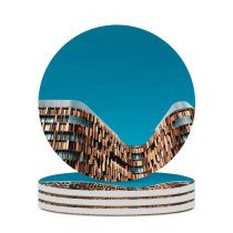 yanfind Ceramic Coasters (round) Massimiliano Donghi Architecture Assago Milanofiori Nord Milan Italy  Architecture Building Sky Family Game Intellectual Educational Game Jigsaw Puzzle Toy Set