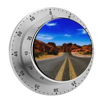 yanfind Timer Tom Gainor Valley Fire State Park Nevada United States Endless Road Rock 60 Minutes Mechanical Visual Timer