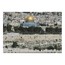 yanfind Picture Puzzle Rock Dome Golden Mosk Islam Jerusalem Center Aksa Holy Place Israel East Family Game Intellectual Educational Game Jigsaw Puzzle Toy Set
