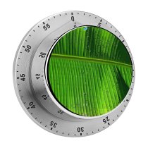 yanfind Timer Ricardo Gomez Angel Banana Leaf Texture Drops Closeup 60 Minutes Mechanical Visual Timer