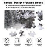 yanfind Picture Puzzle Waterfall Winter  Snow Resources  Watercourse Geological Rapid Freezing River Family Game Intellectual Educational Game Jigsaw Puzzle Toy Set