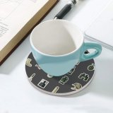 yanfind Ceramic Coasters (round)  Binoculars Uniform Missile Walkie Fighting Bulletproof Helmet CB  Launcher Family Game Intellectual Educational Game Jigsaw Puzzle Toy Set